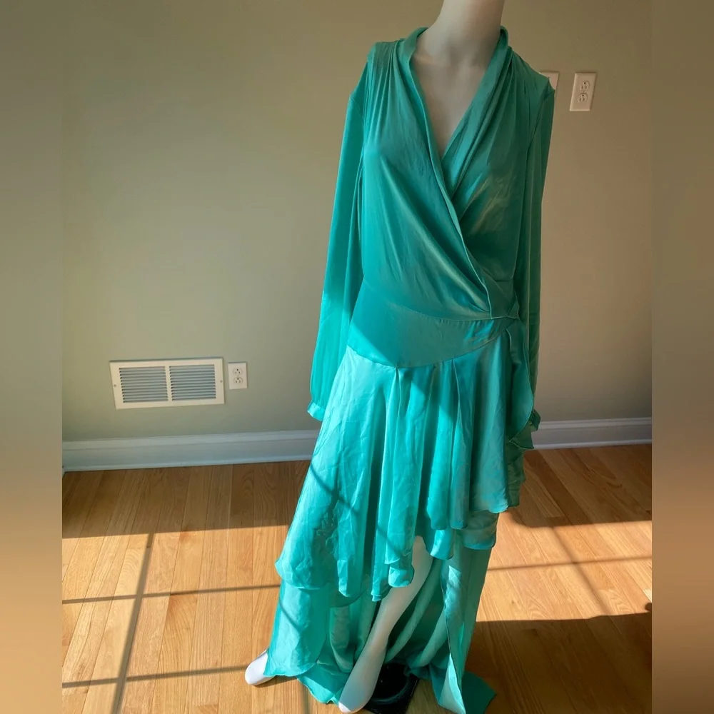 PatBO Ruffled High-Low Maxi. - Picture 7 of 9